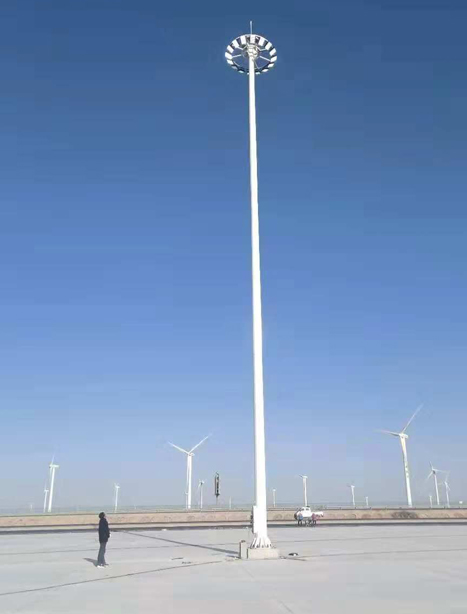 瓜州高速路服务区柯坪高杆灯项目