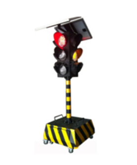 柯坪太阳能移动信号灯